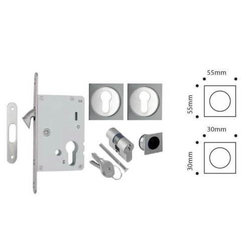 Kit corr.cuadr. c/b "A" y Cilindro 40mm 3Ll. (20mm)