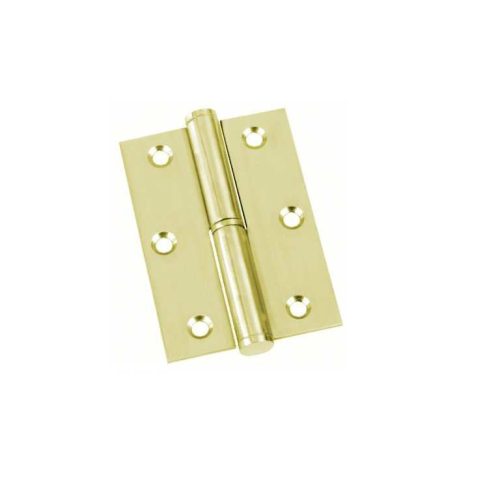 Bisagra 90x65x2.5 C/C Latón Mate