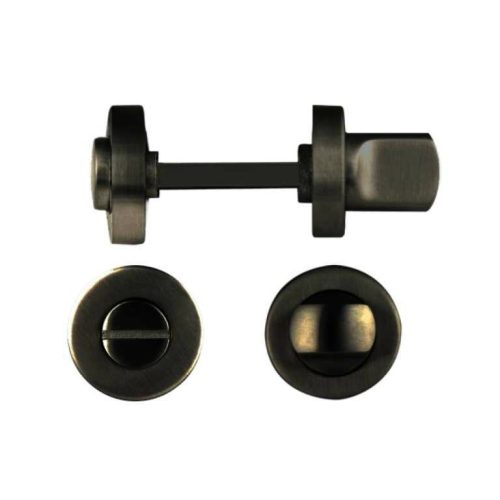Cond.+ Emerg. Roseta 35mm INOX Negro