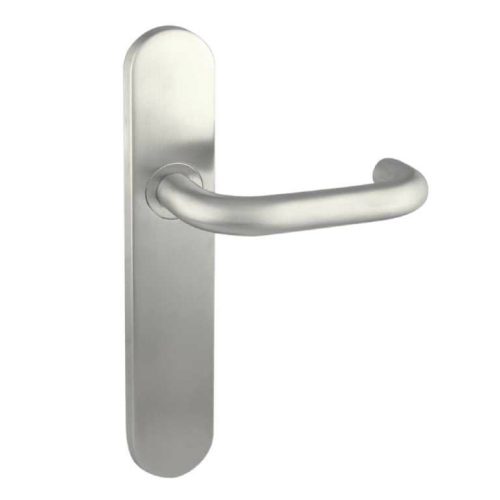 Juego Manivela "U" C/Placa Acer.Inox