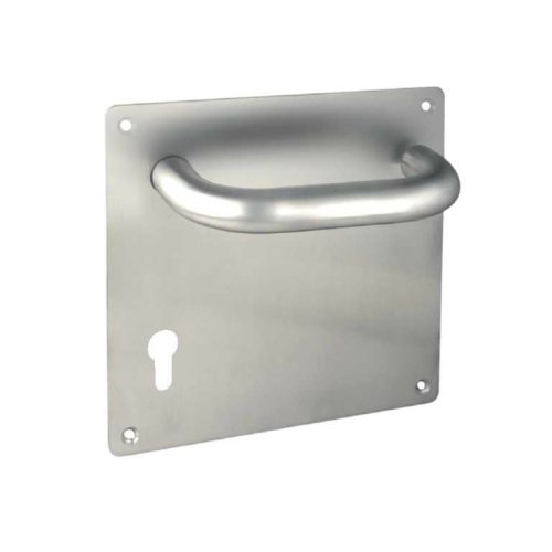 J.Man."U" C/Plc.170x170mm Inox C/B "A"