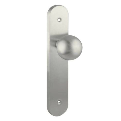 Placa con Pomo INOX