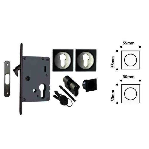 Kit corr.cuadr. c/b "A" TITANIO+Cilindro 40mm 3Ll. (20mm)