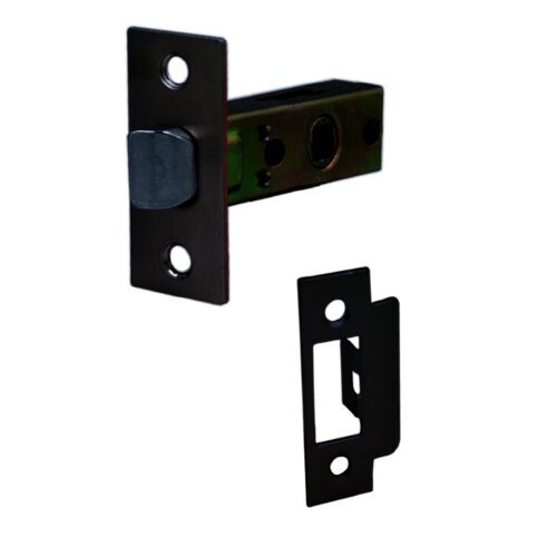 Picaporte Tubular de Paso NEGRO 45mm