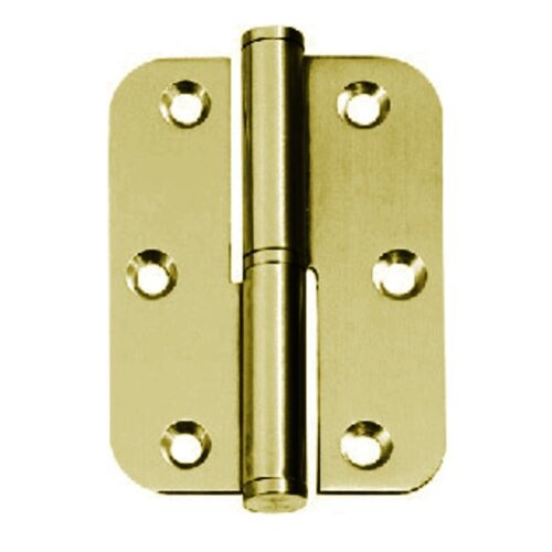 Bisagra 90x65x2.5 C/R  Latón Mate Dcho.