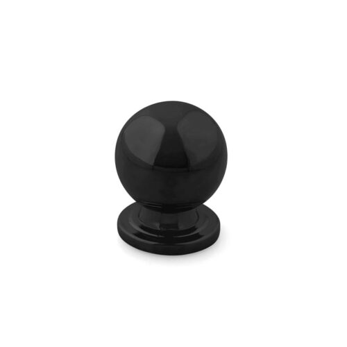 Pomo Tirador NEGRO Diam 28mm