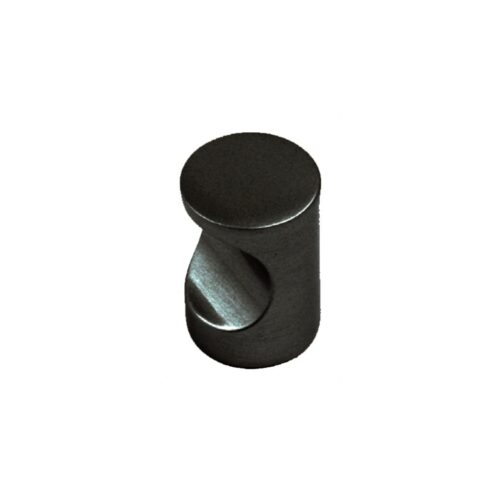 Pomo Tirador NEGRO diam.18mm, Alt: 25mm