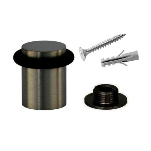 Tope de Puerta INOX  A:28mm D:18mm